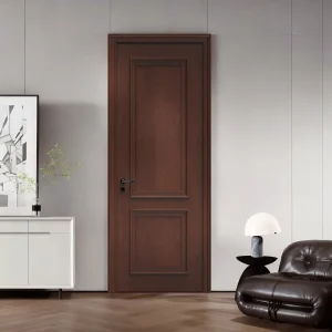 Modern Shaker MDF Door with Finished Surface and Sound Insulation for Hospital, Bathroom, and Bedroom Interior Use