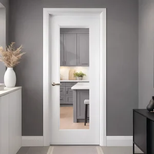Modern Shaker Wooden Interior Room Door for Commercial Buildings