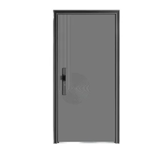 Modern Side-Opening Insulated Waterproof Exterior Security Entrance Door