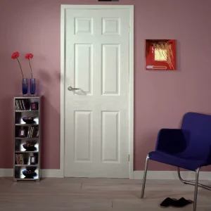 Modern Single Door Solid Wood Interior Door