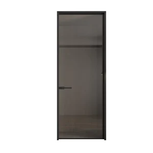 Custom Modern Corner Glass Shower Door Double Tempered Glass Aluminum Frame Anti-theft Waterproof Sliding Enclosure