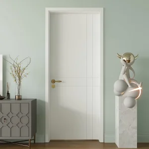 Modern Single Interior Door for Living Room, Dressing Room, or Bathroom