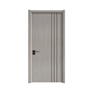 Modern Single-Layer Solid Wood Carbon Crystal Waterproof Interior Bedroom Door