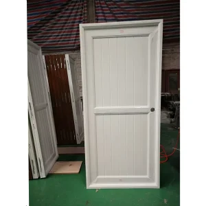 Modern Single-Leaf PVC Swing Bathroom Door