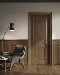 Modern Solid Wood Bedroom Door