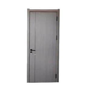 Modern Solid Wood Doors for Bedroom, Living Room, and Bathroom Customizable Sizes Well-Sealed