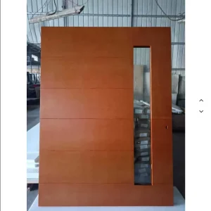 Modern Solid Wood Front Entry Security Door for Villa