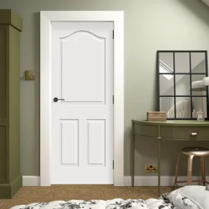 Modern Solid Wood Interior Door, 24 Inches, Single Panel, Finished, Living Room Bedroom Bathroom