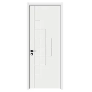 Modern Solid Wood Interior Door for Home, Villa, Courtyard, Dining Room, Bedroom, and Manor
