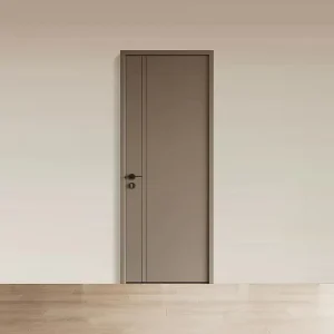 Modern Solid Wood Single Bedroom Interior Door for Living Room