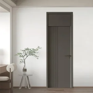 Modern Solid Wood Single Bedroom Interior Door for Living Room