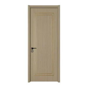 Modern Solid Wood Sliding Interior Door with Finished Surface