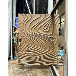 Modern Solid Wood Soundproof Door for Houses and Villas