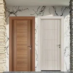 Modern Solid Wood Villa Entrance Door
