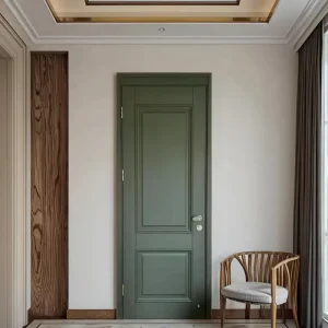 Modern Solid Wooden or MDF Interior Door for Bedroom, Kitchen, School, and Entryways