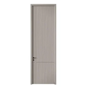 Modern Soundproof Solid Wood Waterproof Finished Interior Bedroom Door for Apartment and Hotel Use