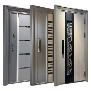 Modern Stainless Steel Blast Security Pivot Entrance Door for Villa