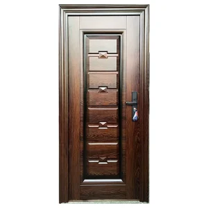 Modern Steel Anti-Theft Front Entry Door for Exterior House Use