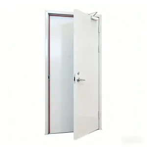 Modern Steel Fireproof Interior Commercial Door with Soundproof Heat Insulation