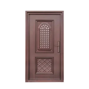 Modern Steel Security Door for Home or Apartment Interior Front Entry Main Door
