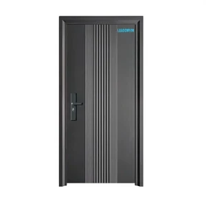 Modern Steel Security Door with Anti-theft Feature for Interior Home Use