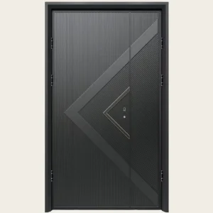 Modern Steel Security Main Entrance Door, Anti-theft Custom Door for House