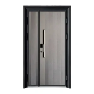Modern Style Cast Aluminum Entrance Door for Villa