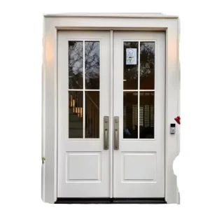 Modern Style Safe Double-Door Swing Door for Insulated Interior Use Shopping Mall Hospital Laboratory Supermarket Workshop