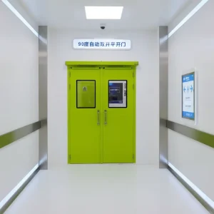 Modern Tropical Design Double Manual Swing Door Entrance Door