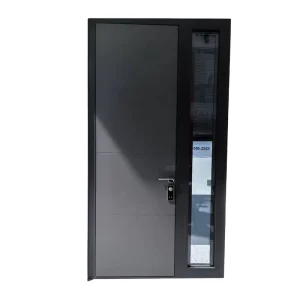 Modern Turkey-Style Steel and Aluminum Security Pivot Sliding Front Door for Villa Entrance