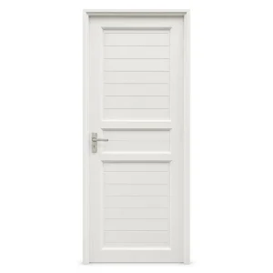 Modern UPVC Windproof Interior Swing Door, Push-Pull Opening, Easy Installation, for Commercial, Workshop, Bathroom, and Bedroom Use