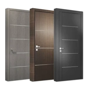 Modern WPC Single-Leaf Interior Door, House Apartment Hotel