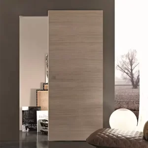 Modern WPC Wooden Interior Main Door with Frame