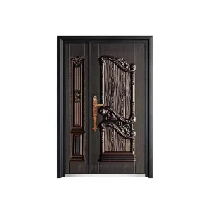 Modern Waterproof Cast Aluminum Alloy Explosion-Proof Villa Exterior Door