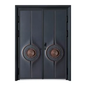 Modern Waterproof Cast Aluminum Alloy Exterior Door