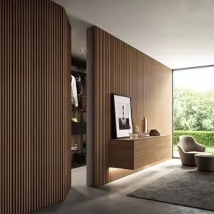 Modern Wood Interior Flush Invisible Door with Hidden Hinges