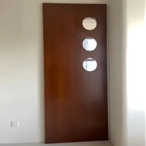 Modern Wood Sliding Door Trackless Floating Design for Bedroom Kitchen Bathroom and Park