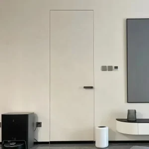 Modern Wooden Invisible Internal Bedroom Door System