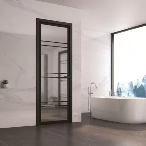 Moisture-Resistant Sealed-Structure Aluminum Swing Door for Open-Air Household Balconies