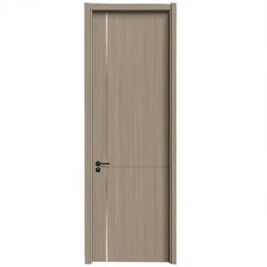 Morandi Water-Based Baking Paint Interior MDF Complete Door Set with Fire Prevention and Color-Adjusting Finish