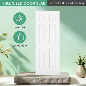 Moulded Interior Door with Paper Core, Heat Insulation, and Soundproofing
