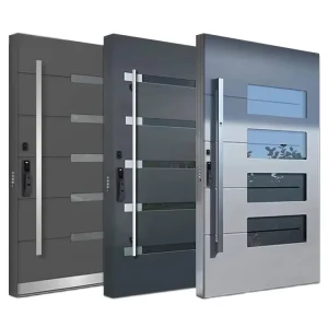 Multi-Style Smart Stainless Steel Anti-Theft Entrance Door with Finished Surface
