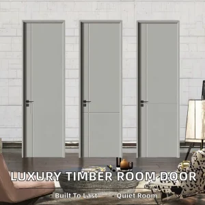 Multi-layer Solid Wood Bedroom Composite Door Eco-friendly