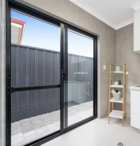 NFRC/AS2047 Energy-Saving Aluminum-Frame Glass Sliding Door for Exterior, Bedroom, or Living Room Use