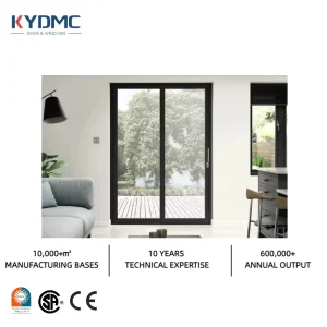 NFRC American Soundproof Patio Sliding Door Garden Outdoor Terrace Balcony Low E Glass Aluminum AS2047 Lift And Sliding Door