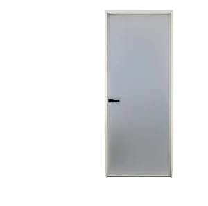 Narrow Aluminum Alloy Glass Swing Door for Kitchen, Bathroom, and Study