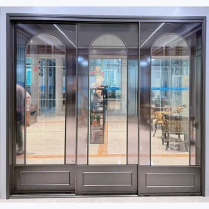 Narrow Frame Aluminum Lift Sliding Door Thermal Waterproof Insulation Customizable Sizes Colors