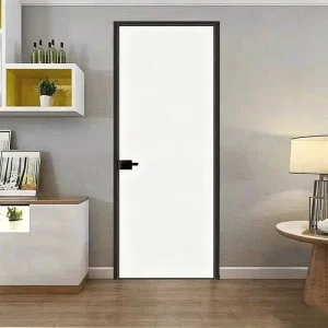 Narrow Frame Aluminum Swing Door for Office Interior Partition
