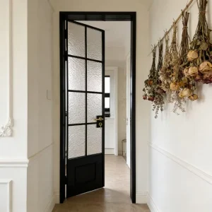 Narrow Frame Sound Insulation Aluminum Alloy Swing Door