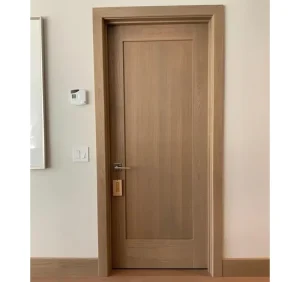 Natural White Oak Solid Wood Bedroom Interior Door